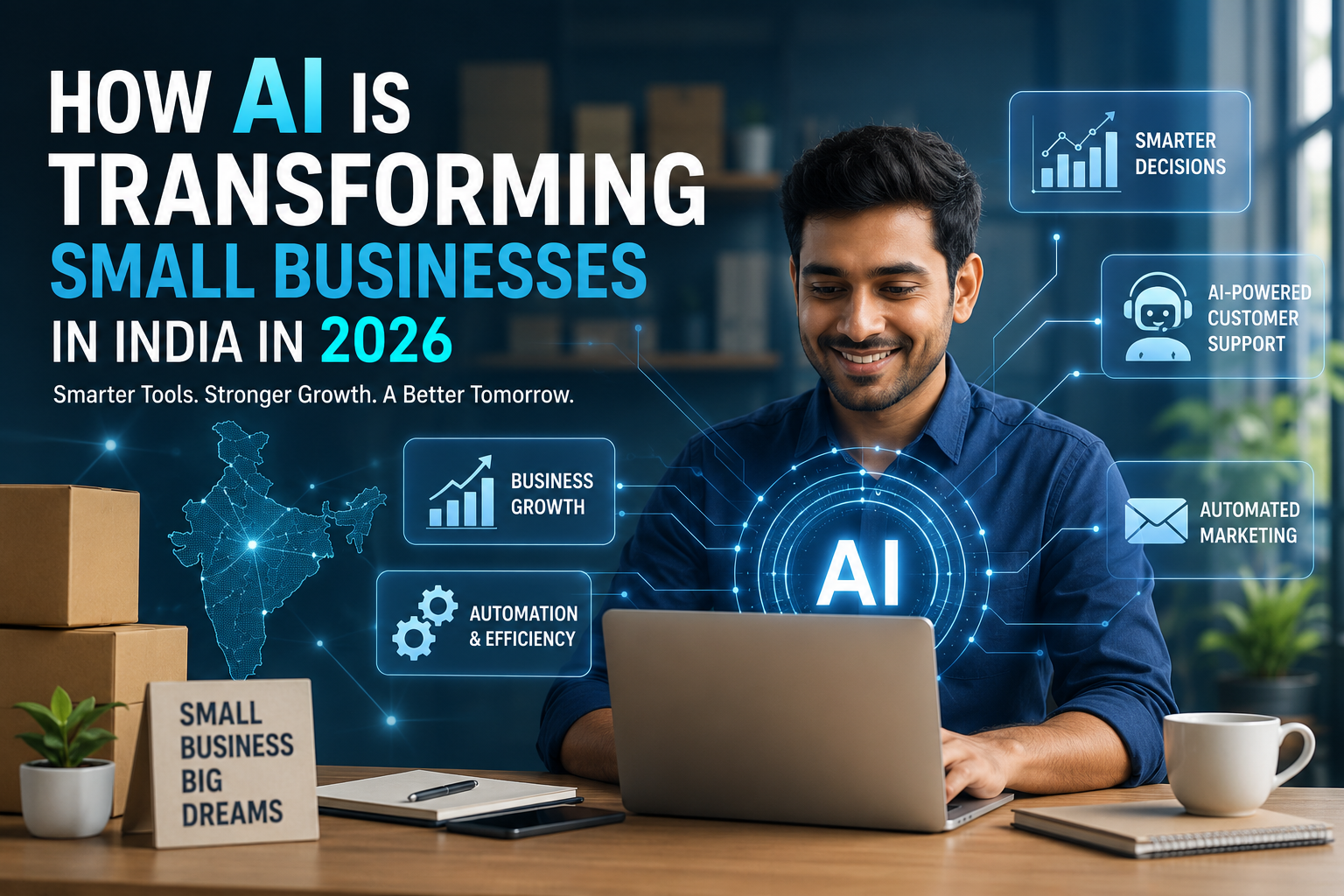 How AI for Small Business India is Shaping 2026